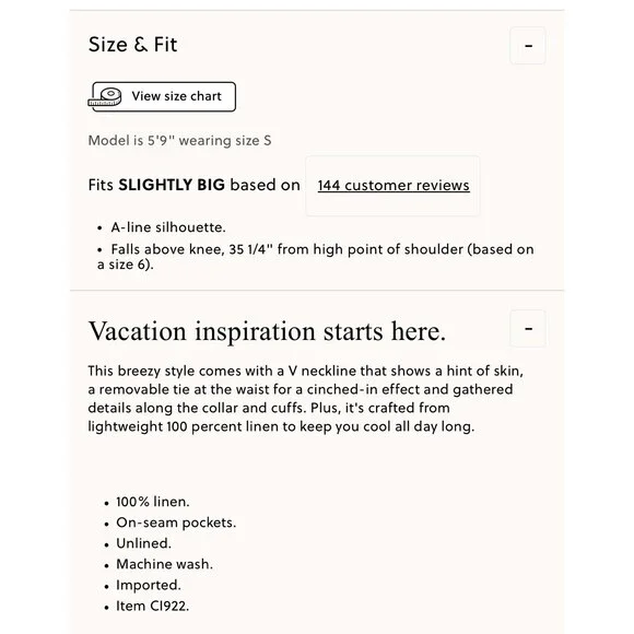 J.CREW Cabana Mini Dress in Linen Size Small Red NEW Beach Preppy Casual CI922 - Picture 15 of 16